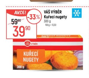 Váš Výběr Kuřecí nugety