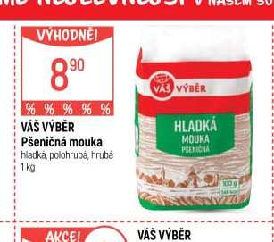 Váš výběr Pšeničná mouka