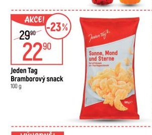 Jeden Tag Bramborový snack