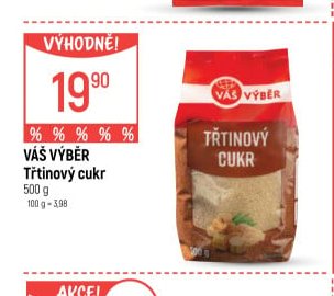 Váš výběr Třtinový cukr