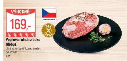 Vepřová roláda z boku Globus