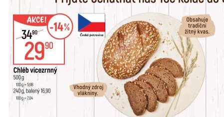 Chléb vícezrnný