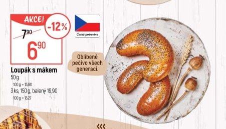 Loupák s mákem