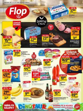 akční leták FLOP TOP 29.7.2026-4.8.2026