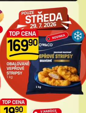 OVAACO VEPŘOVÉ STRIPSY