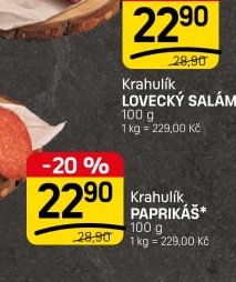 Krahulík PAPRIKÁŠ