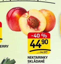 Nektarinky skládané