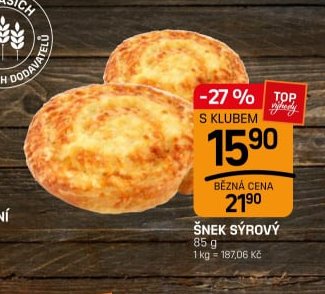 Šnek sýrový