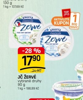 JČ ŽERVÉ vybrané druhy 90 g