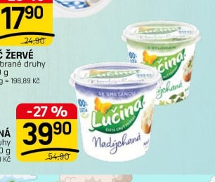 LUČINA NADÝCHANÁ vybrané druhy 140 g
