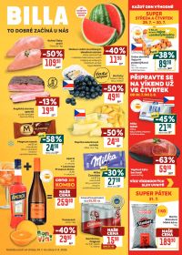 akční leták BILLA 29.7.2026-4.8.2026