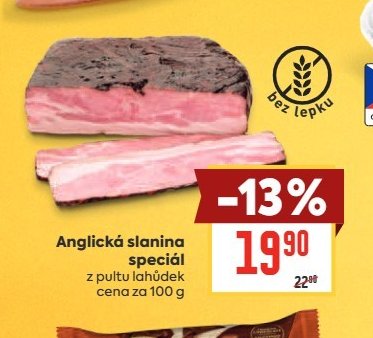 Anglická slanina speciál