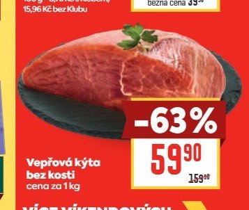 Vepřová kýta bez kosti