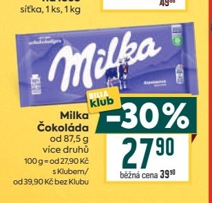 Milka Čokoláda