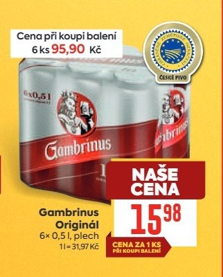 Gambrinus Originál