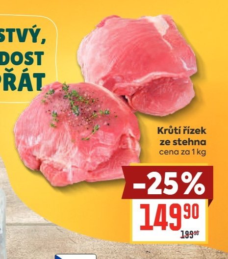 Krůtí řízek ze stehna