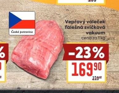 Vepřový váleček falešná svíčková
