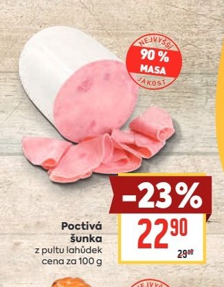 Poctivá šunka