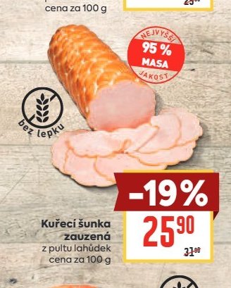 Kuřecí šunka zauzená