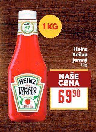 Heinz Kečup jemný 1 kg