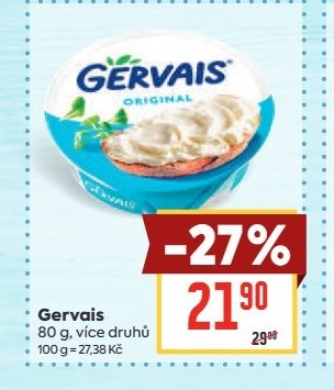 Gervais 80 g