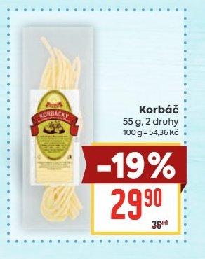 Korbáč 55 g
