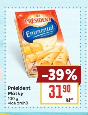 Président Plátky 100 g
