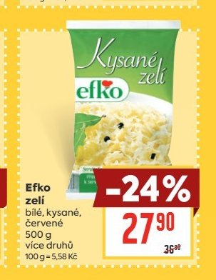 Efko zelí