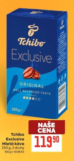 Tchibo Exclusive Mletá káva 250 g