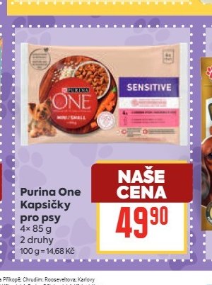 Purina One Kapsičky pro psy
