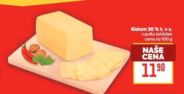 Eidam 30% t. v s.