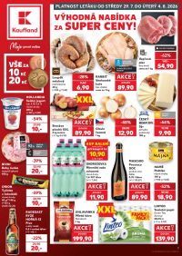 akční leták Kaufland 29.7.2026-4.8.2026