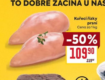 Kuřecí řízky prsní