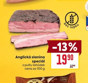 Anglická slanina speciál
