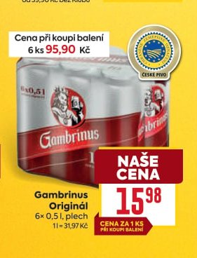 Gambrinus Originál