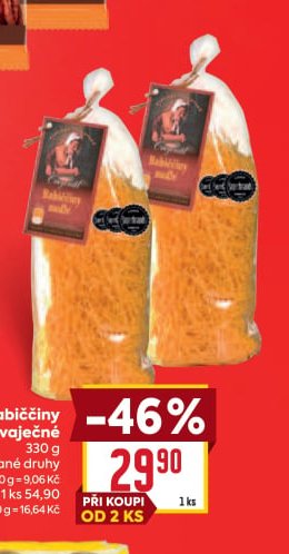 Babiččiny těstoviny vaječné