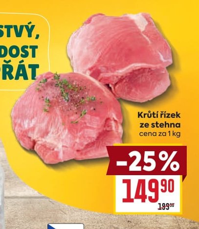 Krůtí řízek ze stehna