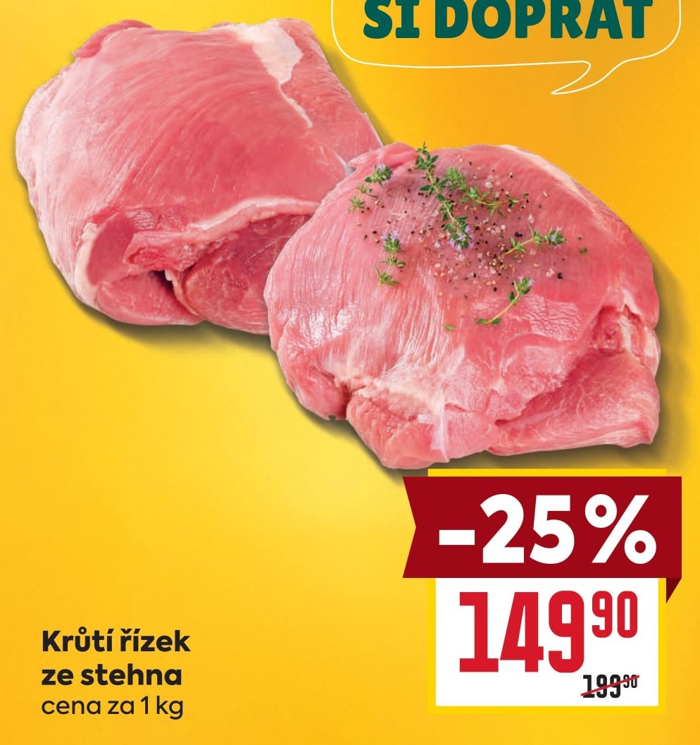 Krůtí řízek ze stehna