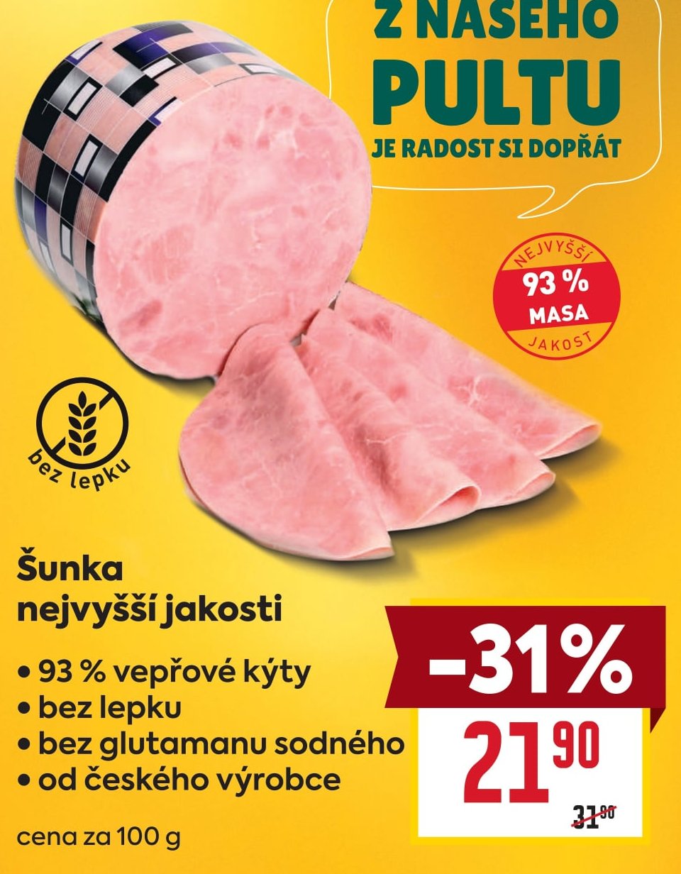 Šunka nejvyšší jakosti