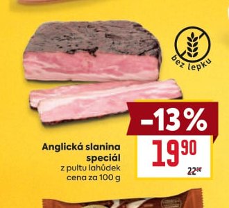 Anglická slanina speciál