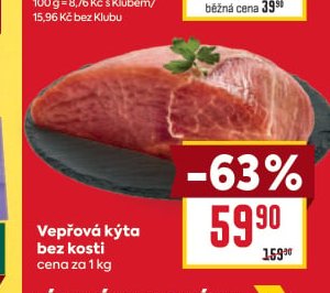 Vepřová kýta bez kosti