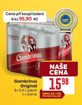 Gambrinus Originál