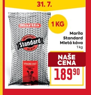 Marila Standard Mletá káva