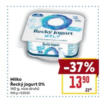 Milko Řecký jogurt 0%