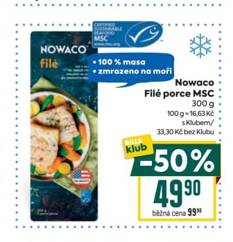 Nowaco Filé porce MSC