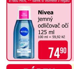 Nivea jemný odličovač očí 125 ml