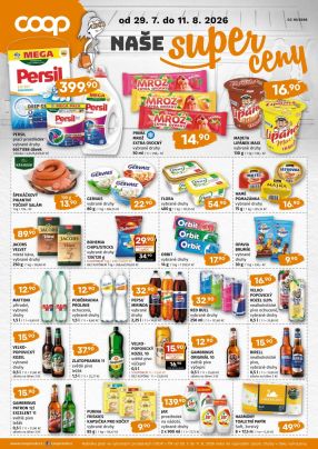 akční leták COOP 29.7.2026-11.8.2026