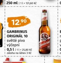 Gambrinus Originál 10