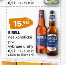 Birell nealkoholické pivo