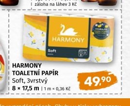 Harmony toaletní papír